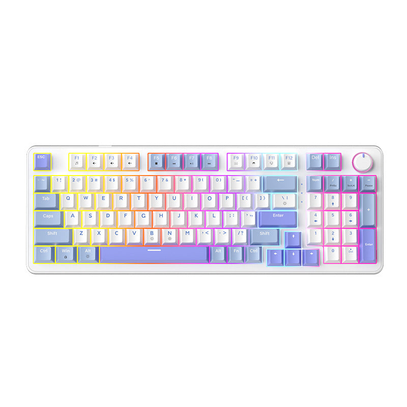 AG98 Mechanical Keyboard RGB Backlit Hot-Swappable
