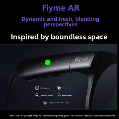 MYVU AR Smart Glasses Text Lens Display  Speech Teleprompter Real-Time Translation