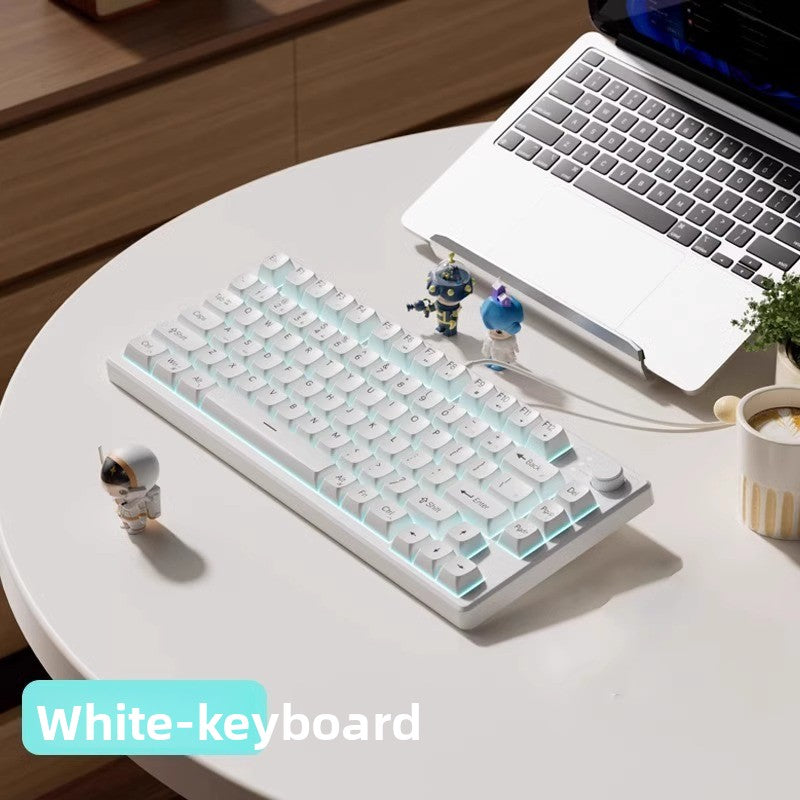 Mengzu Mechanical Feel Silent Keyboard and Mouse