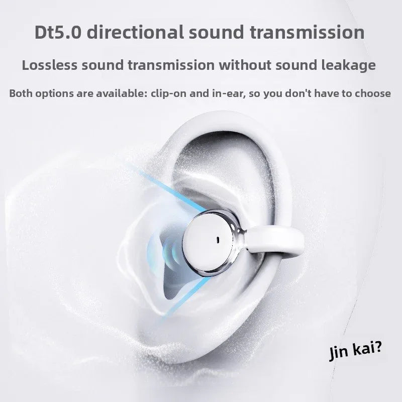 Bluetooth Ear Clip Headset - Semi-In-Ear Comfort and Style - ZeeTec Store