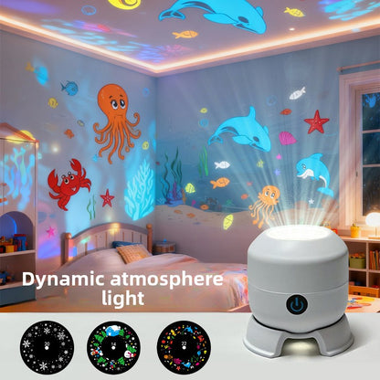 Dynamic Rotating Projector Light Festive Multiple Theme Options
