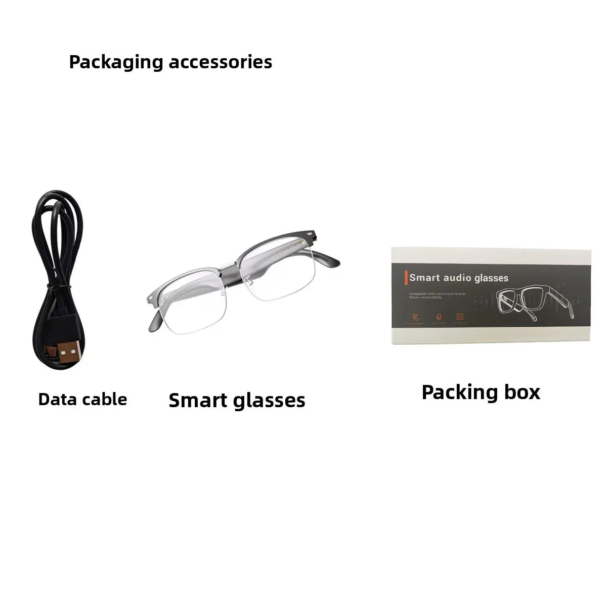 Smart Bluetooth Glasses with Translation and Color-Changing Lenses for Enhanced Experiences - ZeeTec Store