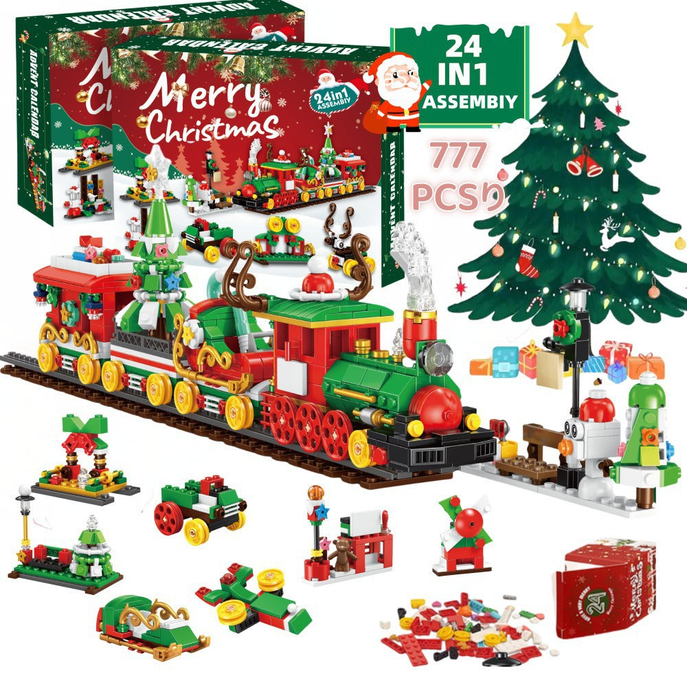 Christmas DIY Building Blocks Set Festive Gifts