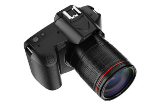 Camera 4K, Dual Lens Night Vision, 64MP High Resolution, Wifi Connectivity, HD Screen 3.0-inch, Stabilization: Electronic anti-shake, Special Features: HD video recording, manual operation
