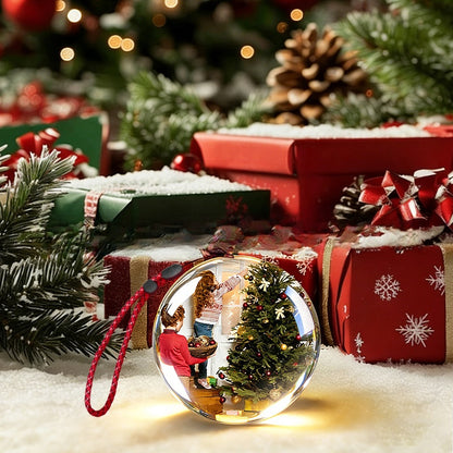 Portable Crystal Ball Video Player Festive Season