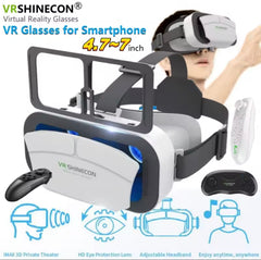 Shinecon G12 IMAX 3D VR Glasses HD Virtual Reality Headset for 4.7-7” Phone