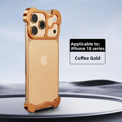 Metal Frameless Phone Case with HD Lens Protection