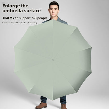 Automatic Folding Sun and Rain Umbrella with Windproof Design for Winter and Summer