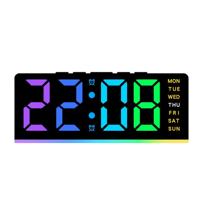 LED Digital Alarm Clock with Date Display - Stylish and Functional Timekeeping - ZeeTec Store