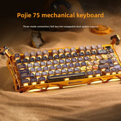 Mercury Wireless Mechanical Gaming Keyboard RGB Backlit