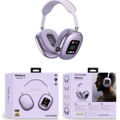 Wireless Headphones with RGB Screen for Immersive Audio Experience - ZeeTec Store
