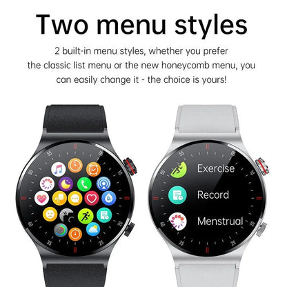 Bluetooth Smart Watch with Health Monitoring,1.28” IPS Full Touch Screen,Bluetooth Calling| Remote Camera Control|Step counting|activity tracking|heart rate|blood pressure|blood oxygen|sleep,Battery Up to 7 days - ZeeTec Store