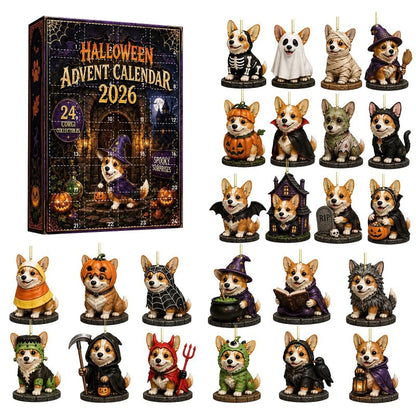 2026 Christmas Countdown Advent Calendar Acrylic Pendant Blind Box Festive Gift