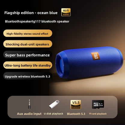 Portable Bluetooth Speaker 10W with Enhanced Bass