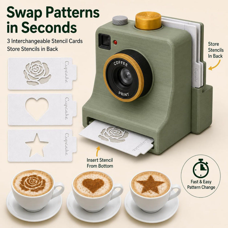 3D Latte Art Coffee Printer