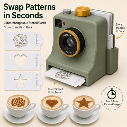 3D Latte Art Coffee Printer