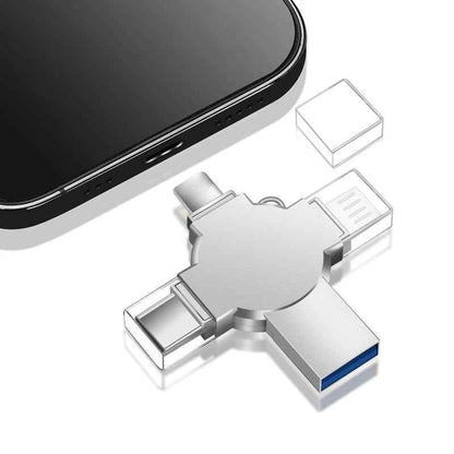 Multi-Interface USB Flash Drive for Mobile Devices and phones