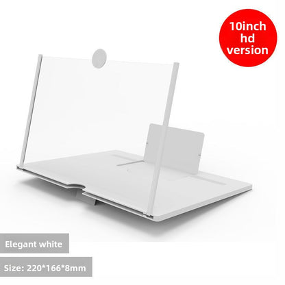 Portable Pull-Out Phone Screen Amplifier with Stand, Portable Design Compact pull-out structure, High-Definition Viewing 3-4x magnification with ultra-clear optical effects, Eye Protection Reduces glare and radiation from screens