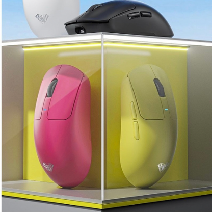 AULA SC680 Gaming Mouse, Triple-Mode (BT 2.4G Wired), Lightweight 58g Esports, Ultra-Fast Response, Ergonomic Design