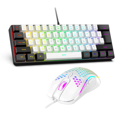 Gaming Keyboard and Mouse Combo - Enhance Your Gameplay with Precision and Speed - ZeeTec Store