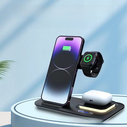 Wireless fast charging phone stand charger