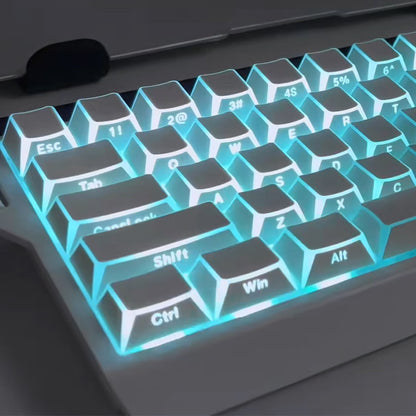 PBT Mechanical Keyboard RGB with Double Shot Design and Backlight