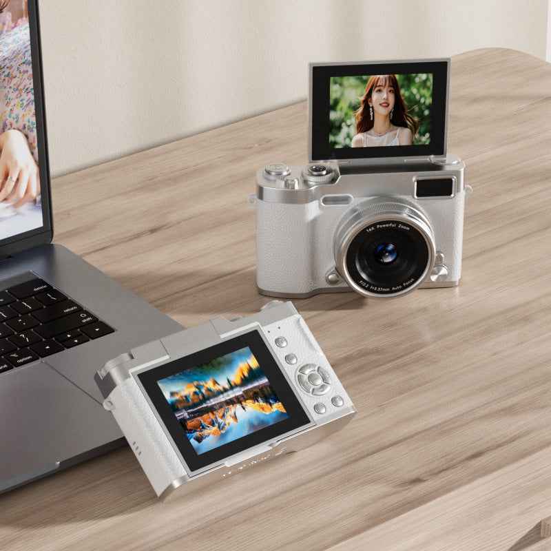Flip-Up 4K Ultra Clear Digital Camera Wide-Angle Lens
