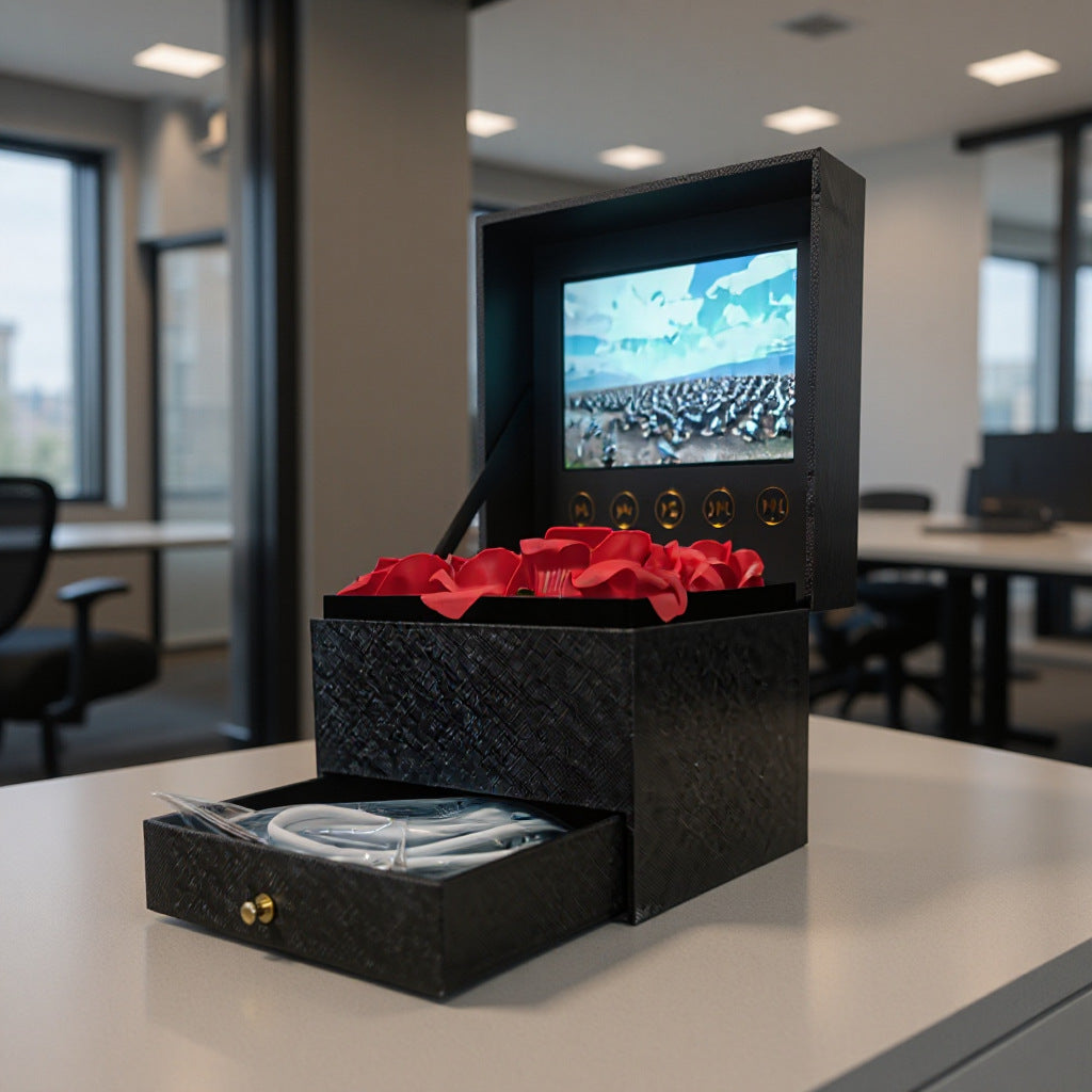 Dual Size Digital Photo Frame with Video Playback