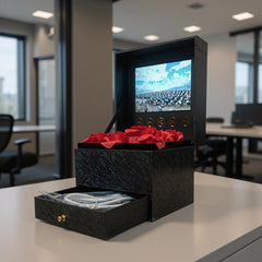 Dual Size Digital Photo Frame with Video Playback