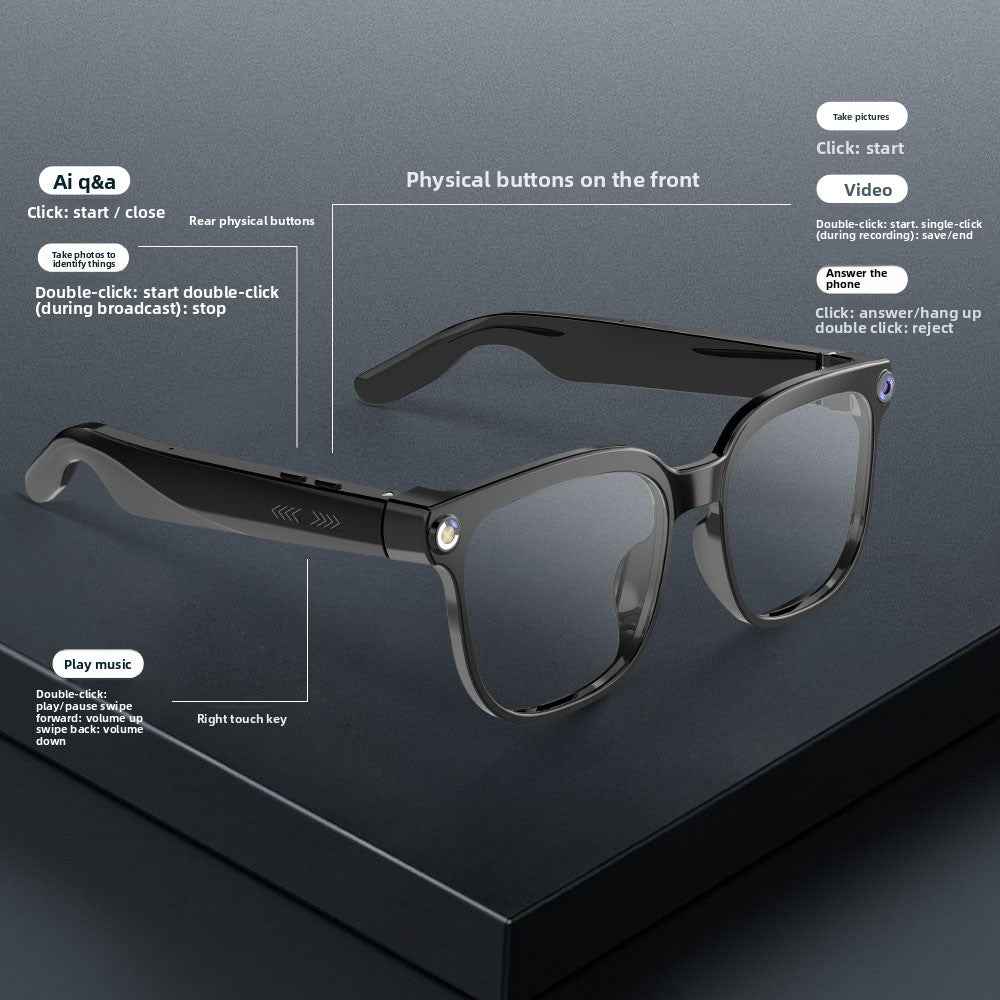 AI Smart Glasses with Camera and Translation