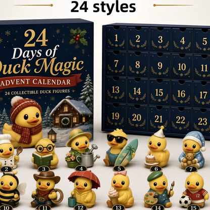 24 Days Christmas Magic Advent Calendar with Animal Blind Boxes