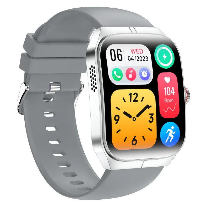 HK80 AMOLED Smart Watch - Bluetooth Call, NFC Payment, Health Monitoring Features - ZeeTec Store