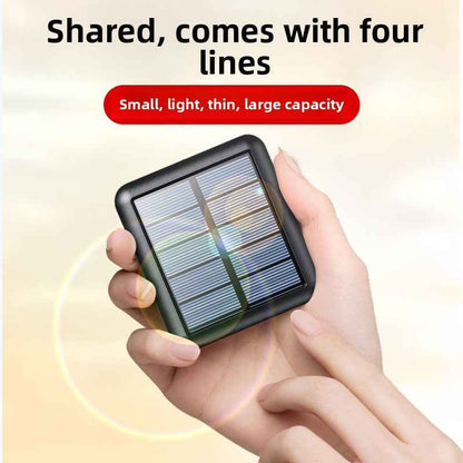 Solar Portable Power Bank with High Capacity