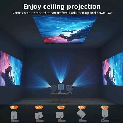 Portable HD Home Projector A8 150 inch 4K