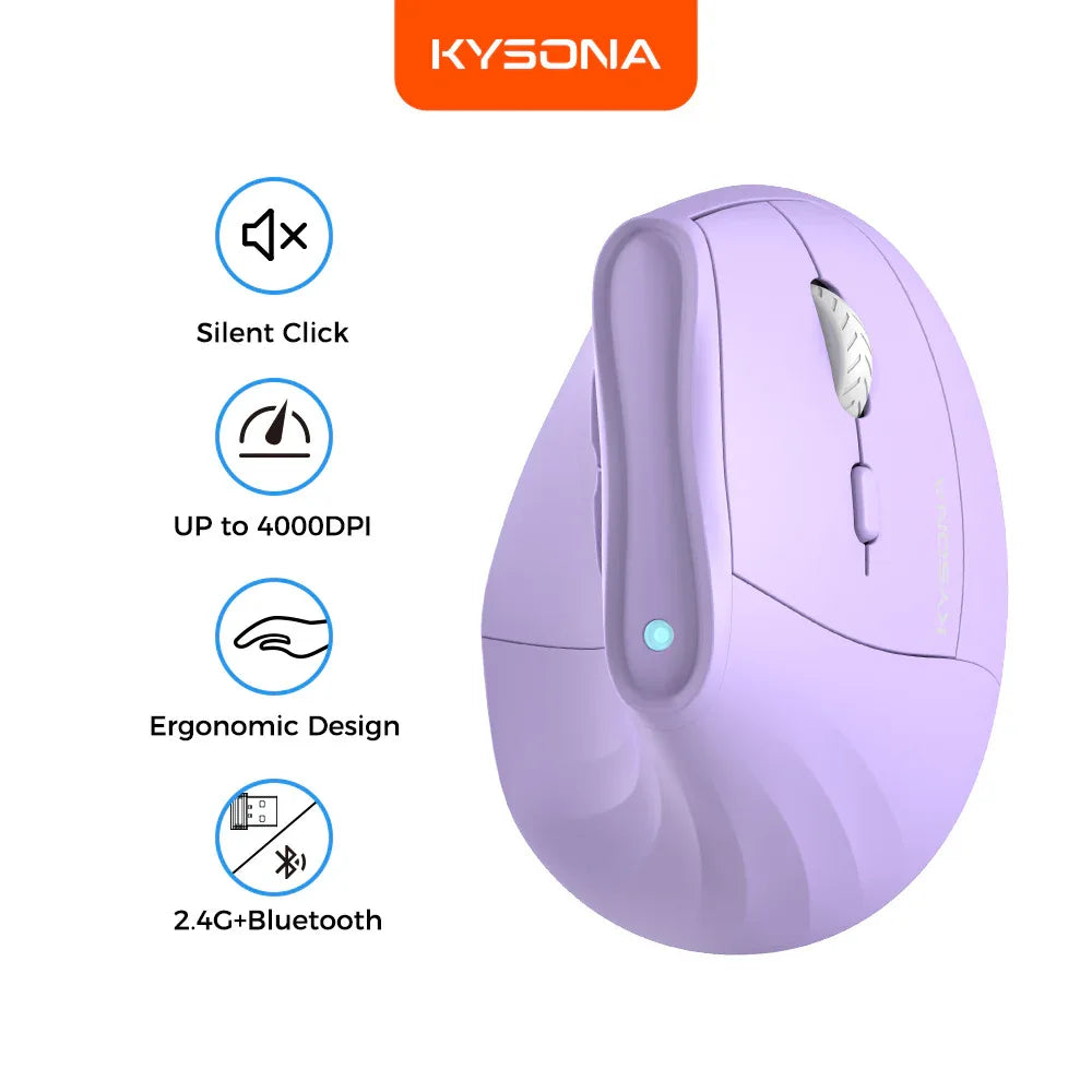 Ergonomic Wireless Mouse for Comfortable and Efficient Navigation - ZeeTec Store