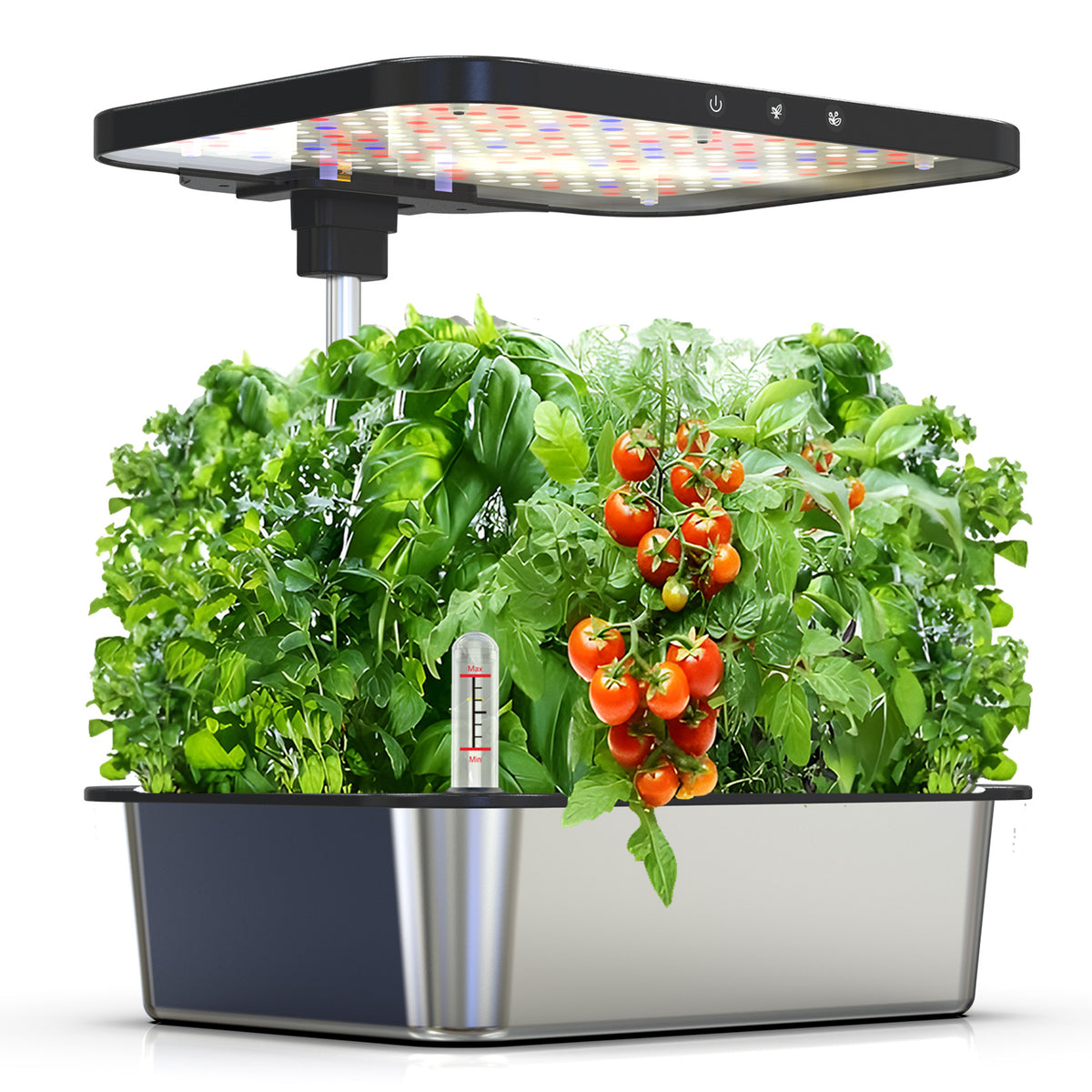 Smart Indoor Hydroponic System with LED Grow Light - ZeeTec Store