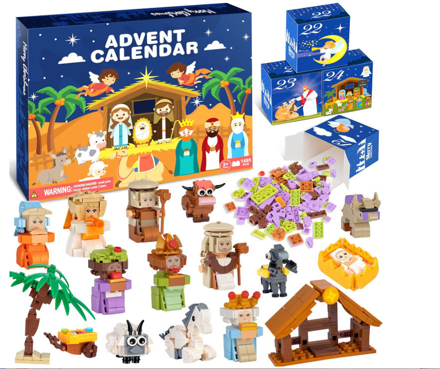 Christmas DIY Building Blocks Set Festive Gifts