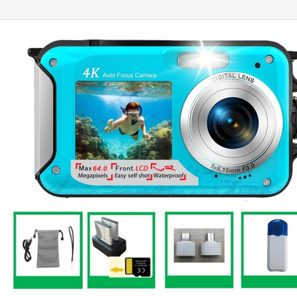 Waterproof Dual Screen Digital Camera