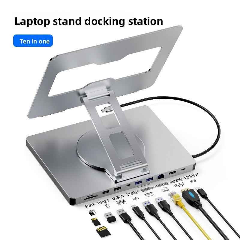 Laptop Docking Station with HDMI Ethernet USB Hub