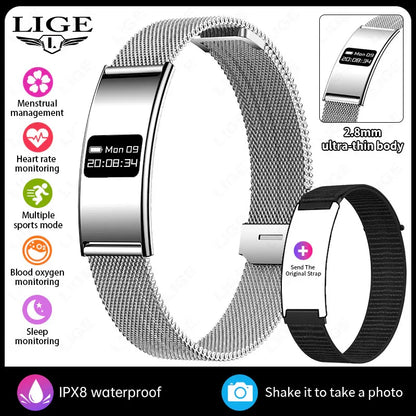 Smart Wristband Heart Rate Tracker with TFT Display - Tracks Heart Rate, Sleep, Steps, Blood Pressure & Smart Alerts - ZeeTec Store