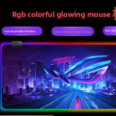 RGB Gaming Mouse Pad with LED Lighting for Enhanced Gameplay