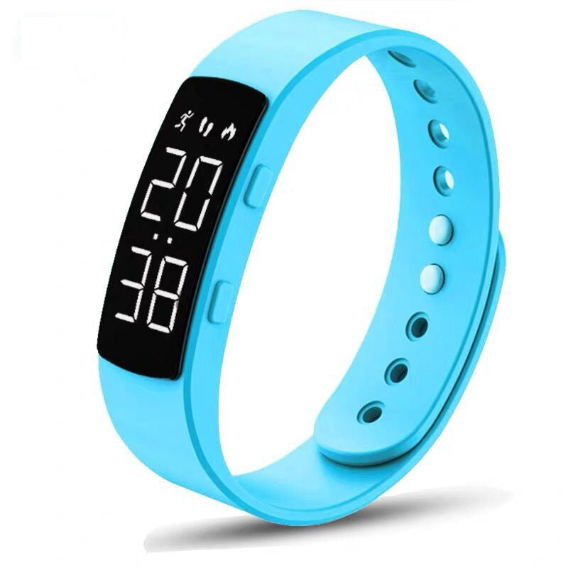 Digital Smart Health Bracelet with Pedometer