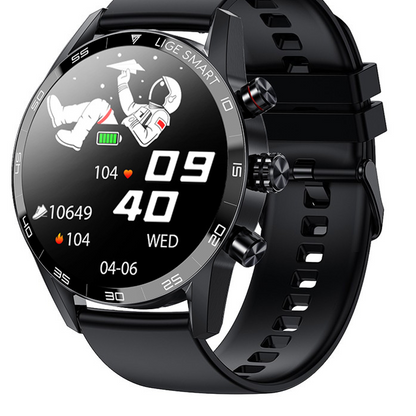 Lige Sleek Multifunctional Bluetooth Smart Watch