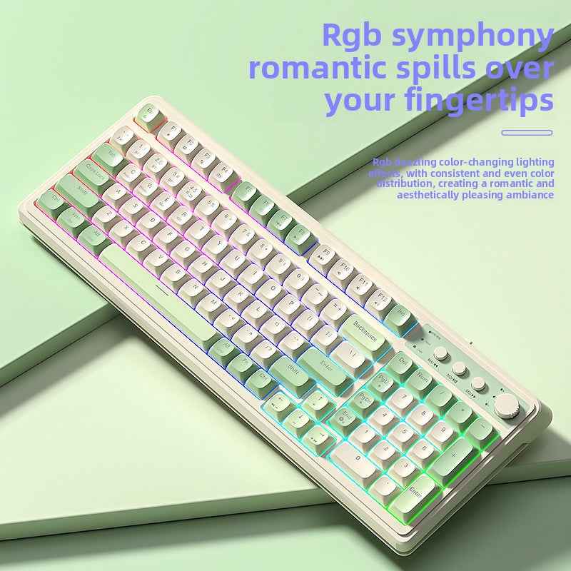 Wolf Spider S99 Keyboard for Ultimate Gaming Experience - Wireless Mechanical Feel