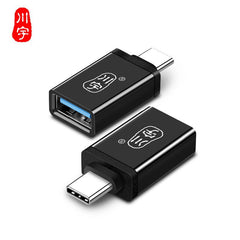 Chuanyu type-c adapter is suitable for Huawei apple to usb mobile phone otg universal to microUSB converter