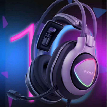 ZIDLI ZH10 Wired Gaming Headset with Microphone