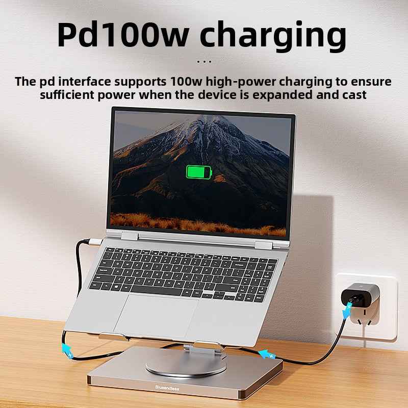 Laptop Docking Station with HDMI Ethernet USB Hub