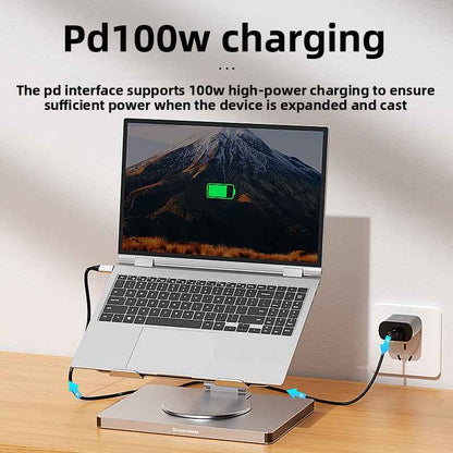 Laptop Docking Station with HDMI Ethernet USB Hub