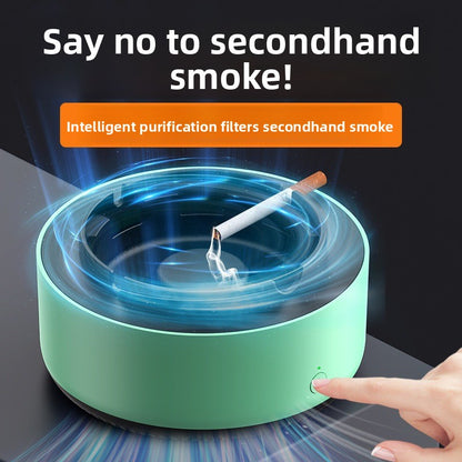 Desktop Air Purifier Ashtray Negative Ion Technology