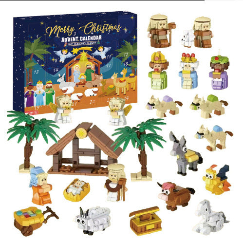 Christmas DIY Building Blocks Set Festive Gifts